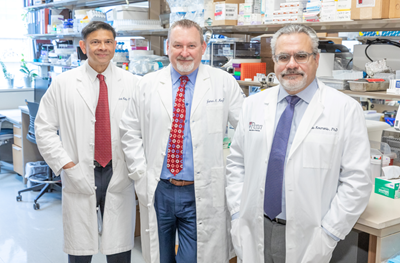 Amit Maity, MD, PhD, James Metz, MD, and Constantinos Koumenis, PhD